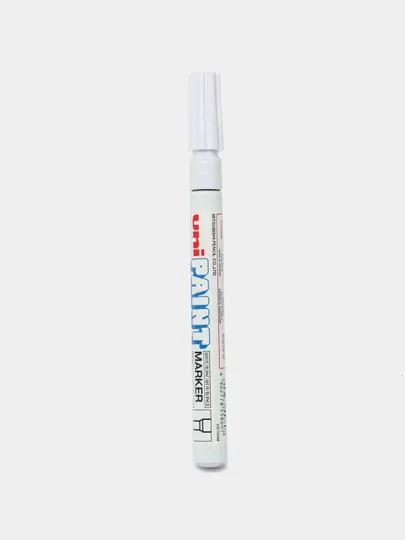 Маркер перманентный Uni Paint PX-21, 0.8-1.2 мм, белый