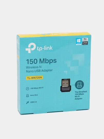 TP-Link TL-WN725N Wi-Fi-адаптер, N150, USB 2.0