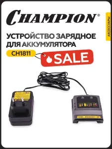 Устройство зарядное CHAMPION CH1811, 25 Вт, 230 В, 0,9 А