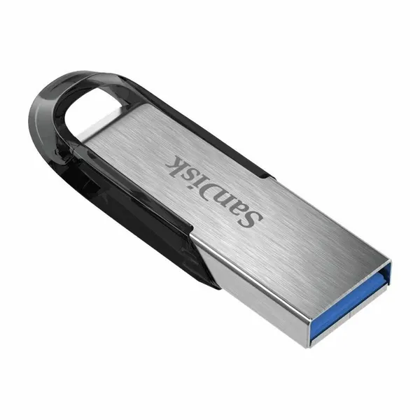 SanDisk Cruzer Ultra Flair 64 ГБ USB-флеш-накопитель, USB 3.0, SDCZ73-064G-G46, серебристый