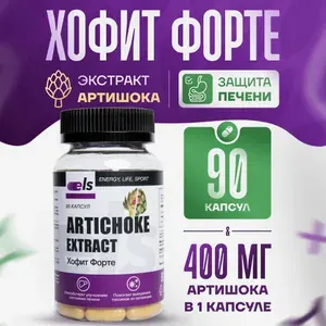 Артишока экстракт, Хофит форте для печени капсулы по 0,5 г №90 Хофитол