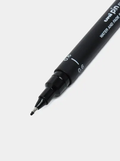 Маркер Uniball Pin 0.6, черный PIN06-200 S Black q0000019628