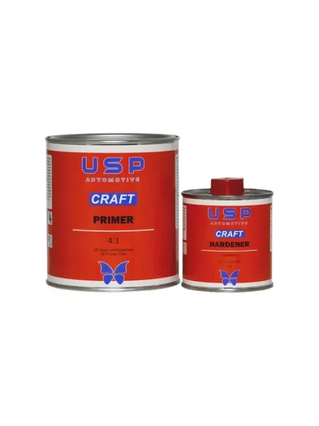 USP Automotive Грунт автомобильный акриловый USP Craft серый 0,8 + 0,2 л