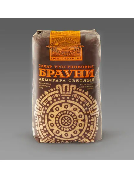 Брауни Сахар-песок Light Demerara коричневый тростниковый светлый 0…