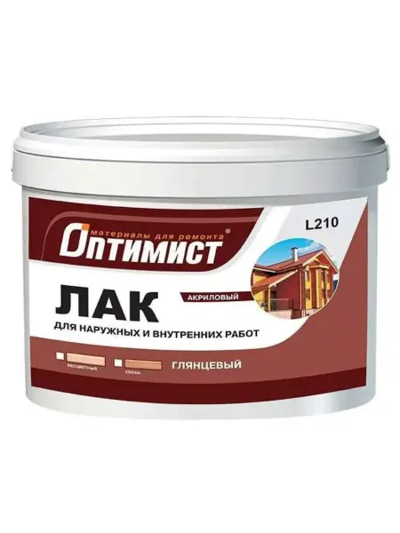 Оптимист Лак L210 глянцевый 0,9кг