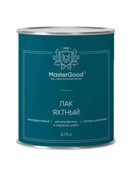 MasterGood Лак яхтный полуматовый (0,75 л)
