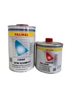 Лак автомобильный прозрачный PALINAL "SMART"1 л + Отвердитель HS (стандартный) 0,5 л