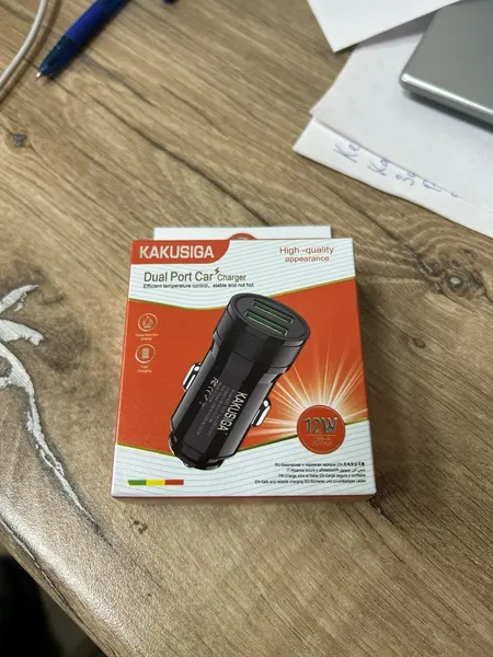 Для Видеорегистратора Автомобильная зарядка быстрая QC3.0 + PD Dual USB-A в прикуриватель для телефонов