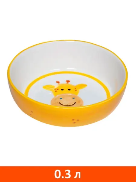 Triol Миска керамическая Коровка 0,3 л