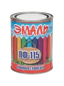 Zabor Эмаль ПФ-115 алкидная глянцевая желтая 0.8 кг