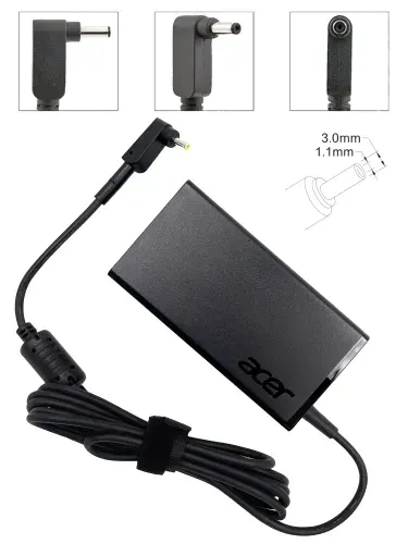 Зарядное устройство для ноутбука Acer, ASPIRE 5 14 A514-56P-79UA, 19V - 3.42A, (Штекер: 3.0-1.1мм) 60 Вт Slim