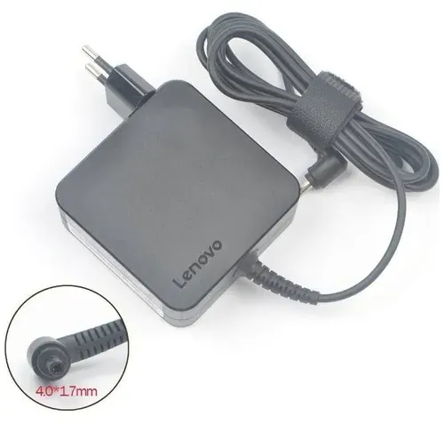 Зарядное устройство для ноутбука Lenovo, IdeaPad 330-17AST, 20V - 3.25A, (Штекер: 4.0-1.7мм) 65 Вт Квадратный