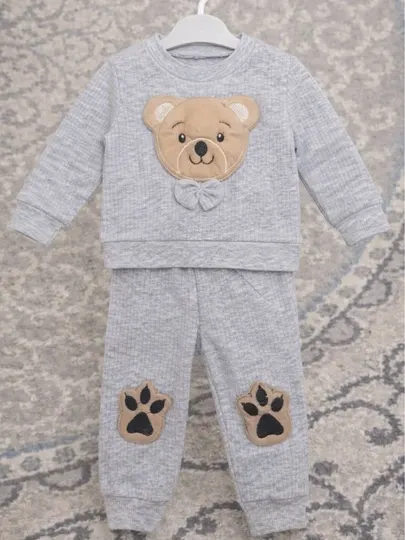 Детский костюм Мишка Брони Koala Kids из интерлока хб 0-2 года хлопковый костюм