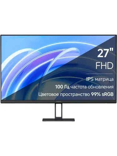 Xiaomi 27.00" Монитор Monitor A27i (ELA5345EU), IPS, 1920x1080, 100.00 Гц, черный
