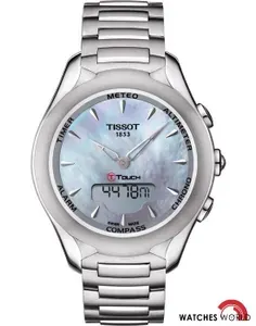 Tissot T075.220.11.101.00, T-Touch Lady Solar Женские Швейцарские наручные часы, Гарантия