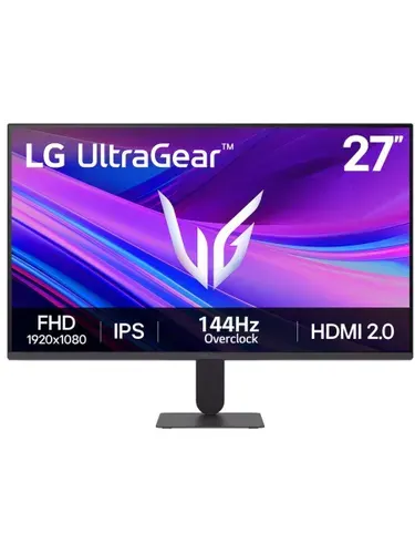 LG 27.00" Монитор 27G411A-B (27G411A-B.ARUZ), IPS, 1920x1080, 144.00 Гц, черный