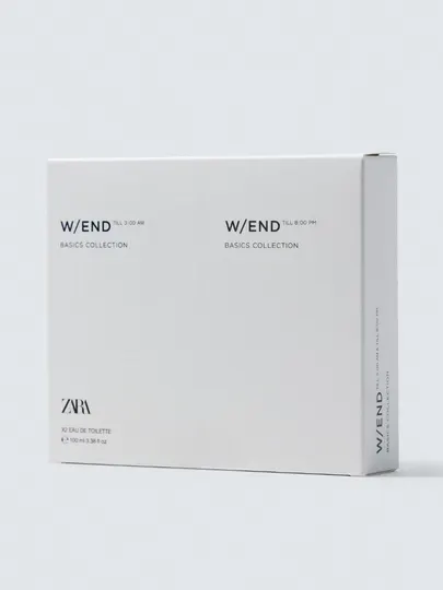 Туалетная вода для мужчин ZARA W/End till 8.00 pm 100 мл + W/End till 3:00 am, 100 мл