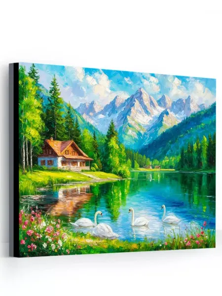 000 Art-Hobby-Market Картина по номерам природа в горах 40x50