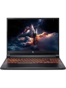 Acer Nitro V16 ANV16-42-R73R без ПО Игровой ноутбук 16", AMD Ryzen 7 260, RAM 16 ГБ, SSD 512 ГБ, NVIDIA GeForce RTX 5070 для ноутбуков (8 Гб), Без системы, (NH.U1FER.001), черный, Русская раскладка