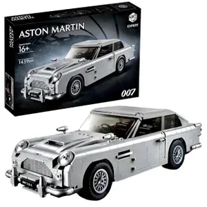 Конструктор Техник набор "Астон Мартин 007" 1295 деталей, спортивная машина technology creator Джеймса ( модель racing спорткар DB5 / лего совместимый / ламба technic подарок для мальчиков )