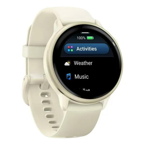 Умные часы Garmin VivoActive 6, Lunar Gold With Bone Band (010-02985-01)