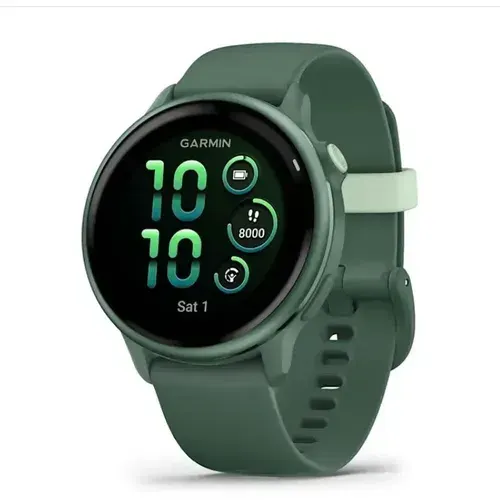 Смарт-часы Garmin Vivoactive 6, Amoled,42m, green зеленый силиконовый браслет 010-02985-02