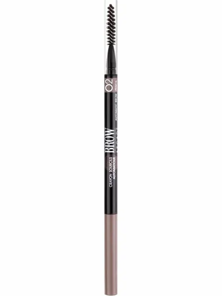 Карандаш для бровей Vivienne Sabo автоматический BROW ARCADE SLIM тон 02