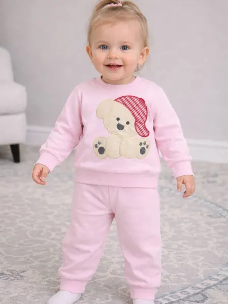 Детский костюм с мишкой в панамке Koala Kids, 0–2 года