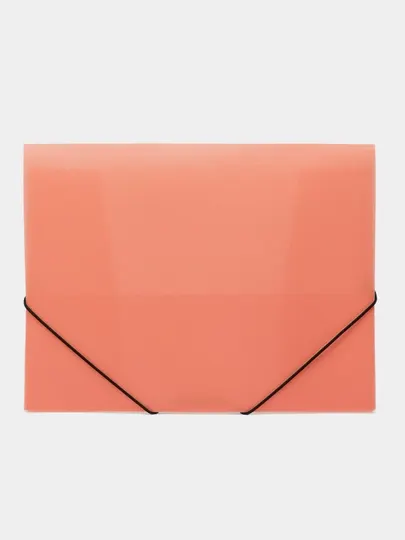 Пластиковая папка с клапанами, на резинке, А4, Diamond Neon, 500 мкм, Пк4р - 02035