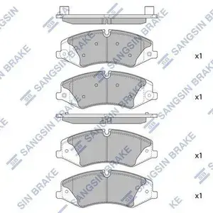 Колодки тормозные LAND ROVER DISCOVERY 09-/RANGE ROVER SPORT 09 Передние Sangsin SP2238