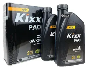 Kixx PAO C5 0W-20 Масло моторное, Синтетическое, 6 л