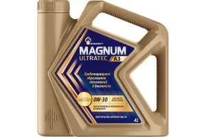 Rosneft magnum ultratec a3 0W-30 Масло моторное, Синтетическое, 4 л
