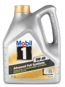 MOBIL 0W-40 Масло моторное, Синтетическое, 4 л