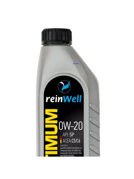 REINWELL Масло моторное ILSAC GF-6 0W20 синт.1л