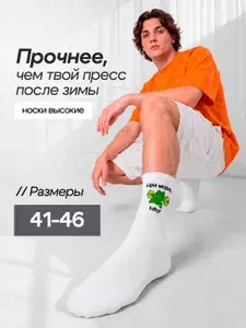 Носки Соксвайб мужские, женские спортивные, 1 пара