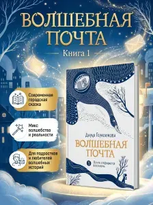Волшебная почта. Книга 1. Почта открывается в полночь. Современная городская сказка для подростков и детей | Герасимова Дарья Сергеевна