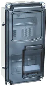 Корпус пластиковый навесной уличный ЩУРн-П 1/8 IP66 (1ф счетчик + 8 модулей) KREPTA IEK