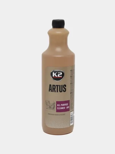 K2 ARTUS Очиститель-концентрат 1:10 для пластика и тканевой обивки профессиональный, 1л