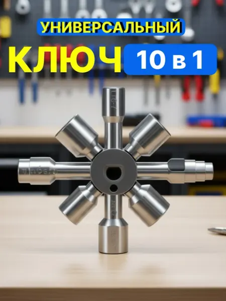 FRIENDS COMPANY Ключ универсальный многофункциональный 10 в 1