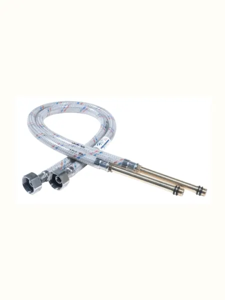 Гибкая подводка для смесителей G/P штуцер 106/100 мм, 1/2" x M10, длина 100 см