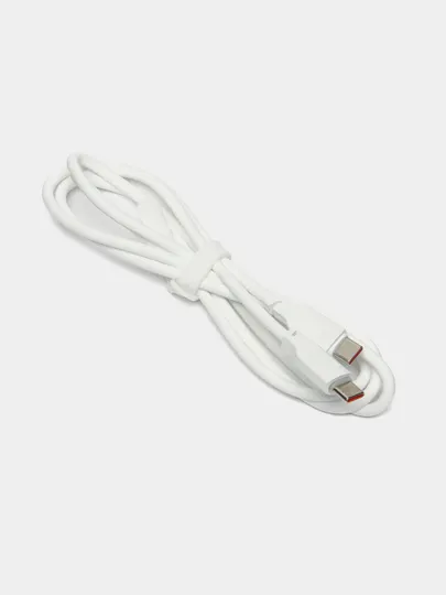 Кабель для зарядки телефона/ смартфона Usams US-SJ567 Type-C-Type-C, 100 W, 1.2 м, Белый