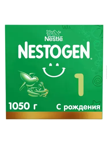 Молочная смесь Nestogen 1, с рождения, 1050 г
