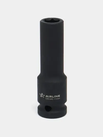 Головка ударная торцевая 1/2" DR шестигранная 11 мм L=78 мм, AT-IS12-23