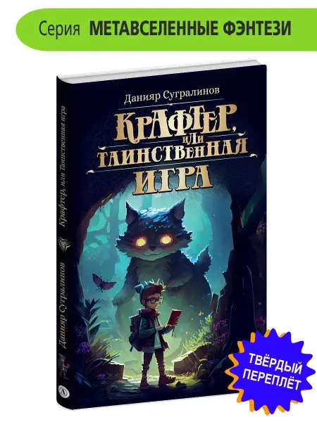 Детская литература Крафтер или Таинственная игра Книга 1 Сугралинов Д.С. 12+