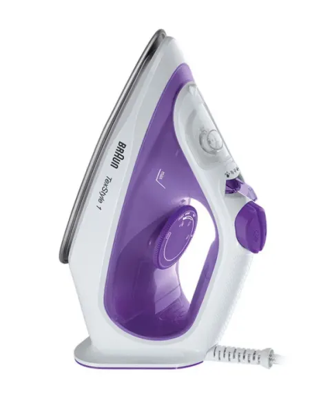 Паровой утюг Braun SI1080VI TexStyle 1, 2000 Вт, SuperCeramic, паровой удар 120 г/мин