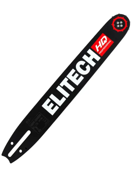ELITECH Шина пильная 14" 36 см, шаг 3 8", паз 1,3 мм, 52 хв