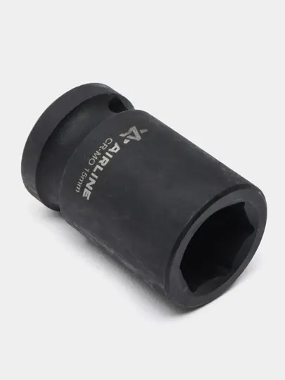 Головка ударная торцевая 1/2" DR шестигранная 15мм L=38 мм, AT-IS12-08