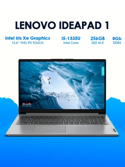 Ноутбук Lenovo IdeaPad 1 i5-1335U 8GB 256GB Touch 15.6" Blue