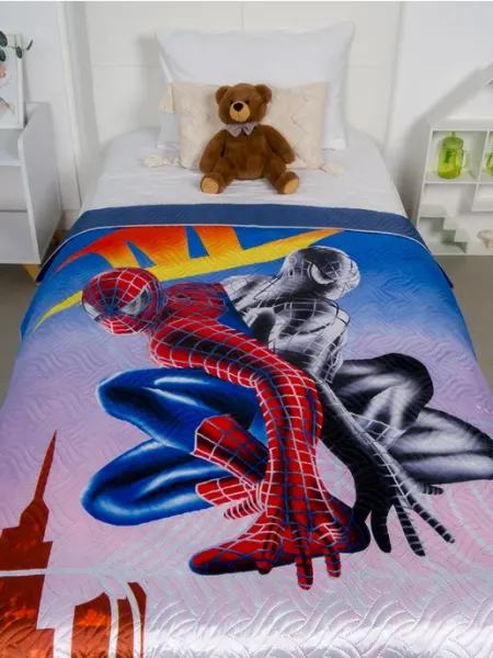 RealTextil Покрывало 150х200 детское на кровать и диван 1.5 спальное