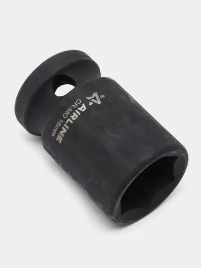 Головка ударная торцевая 1/2" DR шестигранная 16мм L=38 мм, AT-IS12-09